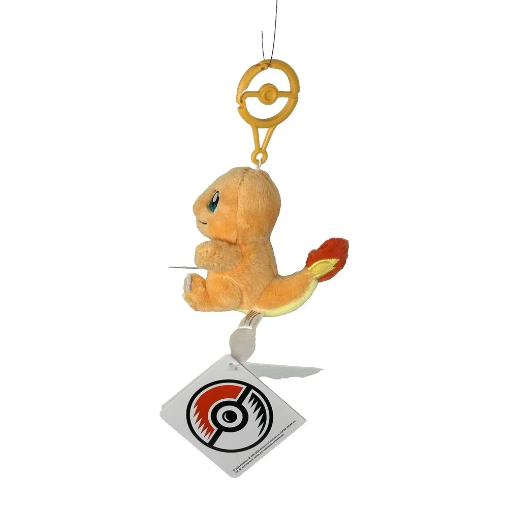 Pokémon Center Japan Charmander Plush Keychain Clip Authentic Tagged